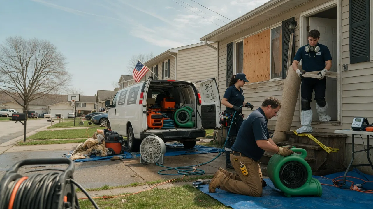Water Damage Restoration in Nashport, OH near me